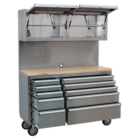 sealey stainless steel tool cabinet|halfords sealey storage cabinet.